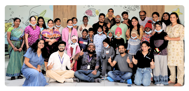 Securonix Founding Day with Our Young Patients