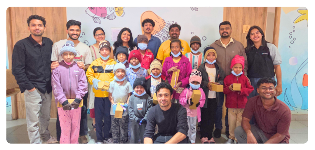 Tarento Volunteers Bring Learning and Joy