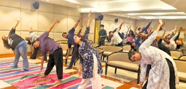 International Yoga Day:  A Moment to Pause and Recharge